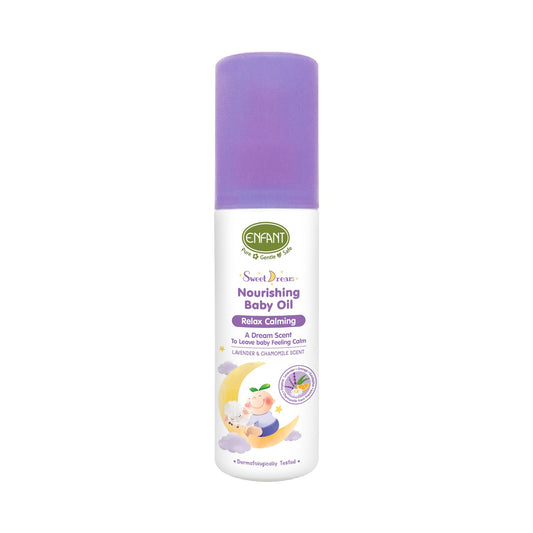 ENFANT Aonfont Sweet Dream Nourishing Baby Oil, gentle formula for baby skin, size 75 ml.
